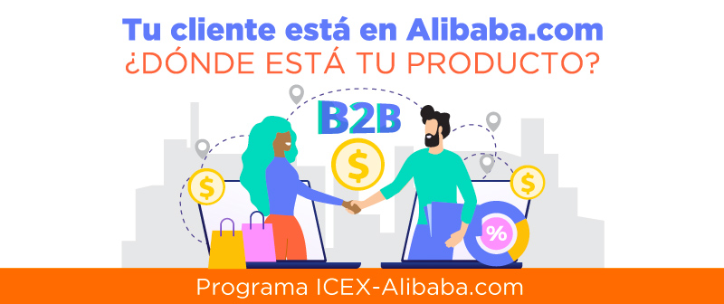Programa de venta online internacional en Alibaba